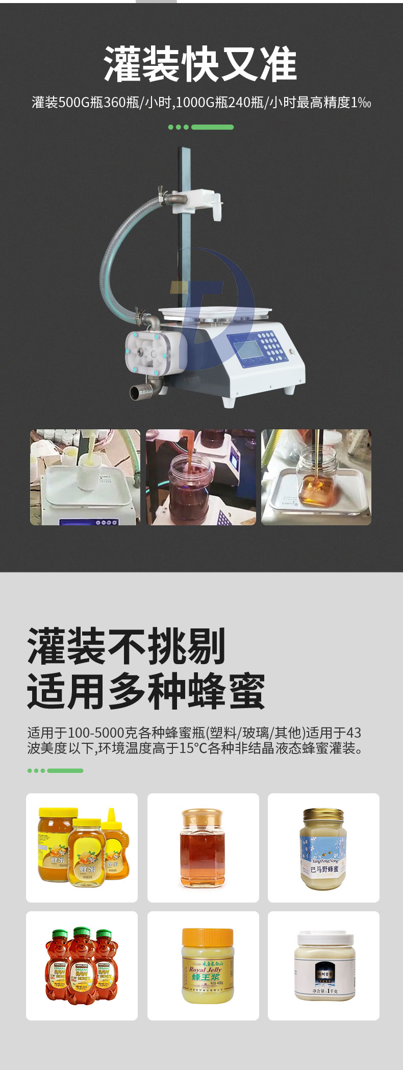 蜂蜜灌裝機(jī)五花八門該如何選擇？